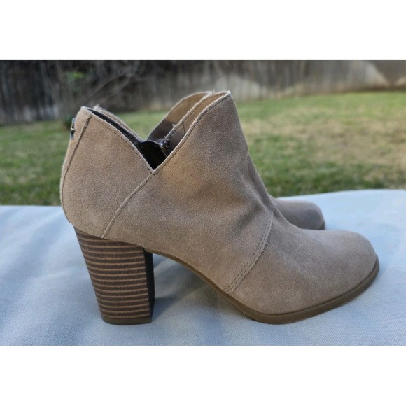 Koolaburra by Ugg Sofiya Suede Ankle Booties Boots Size 7 Amphora Brown 1096440 - Picture 4 of 11